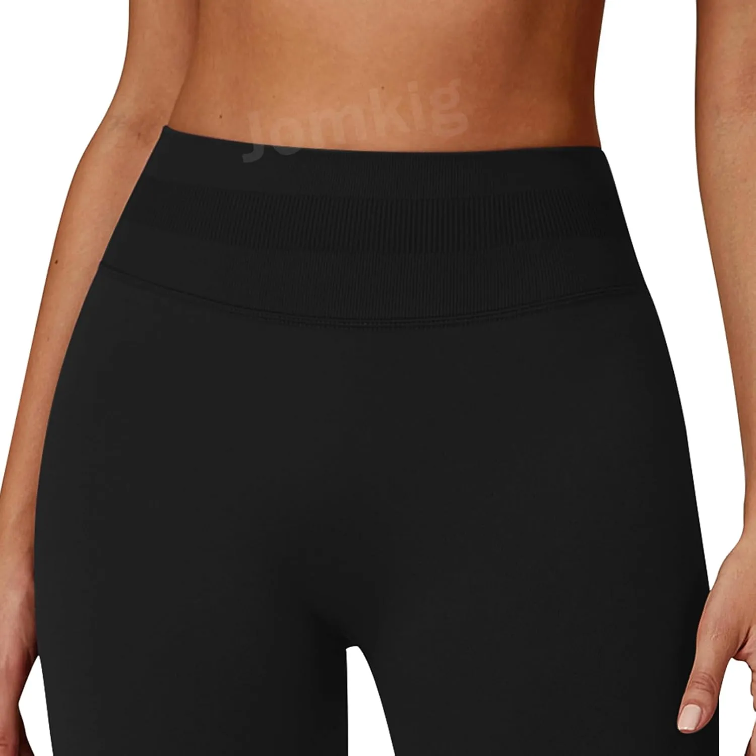 Womens Workout Leggings Seamless Tummy Control Yoga Pants Scrunch Butt Lifting Compression Gym Athletic Leggings