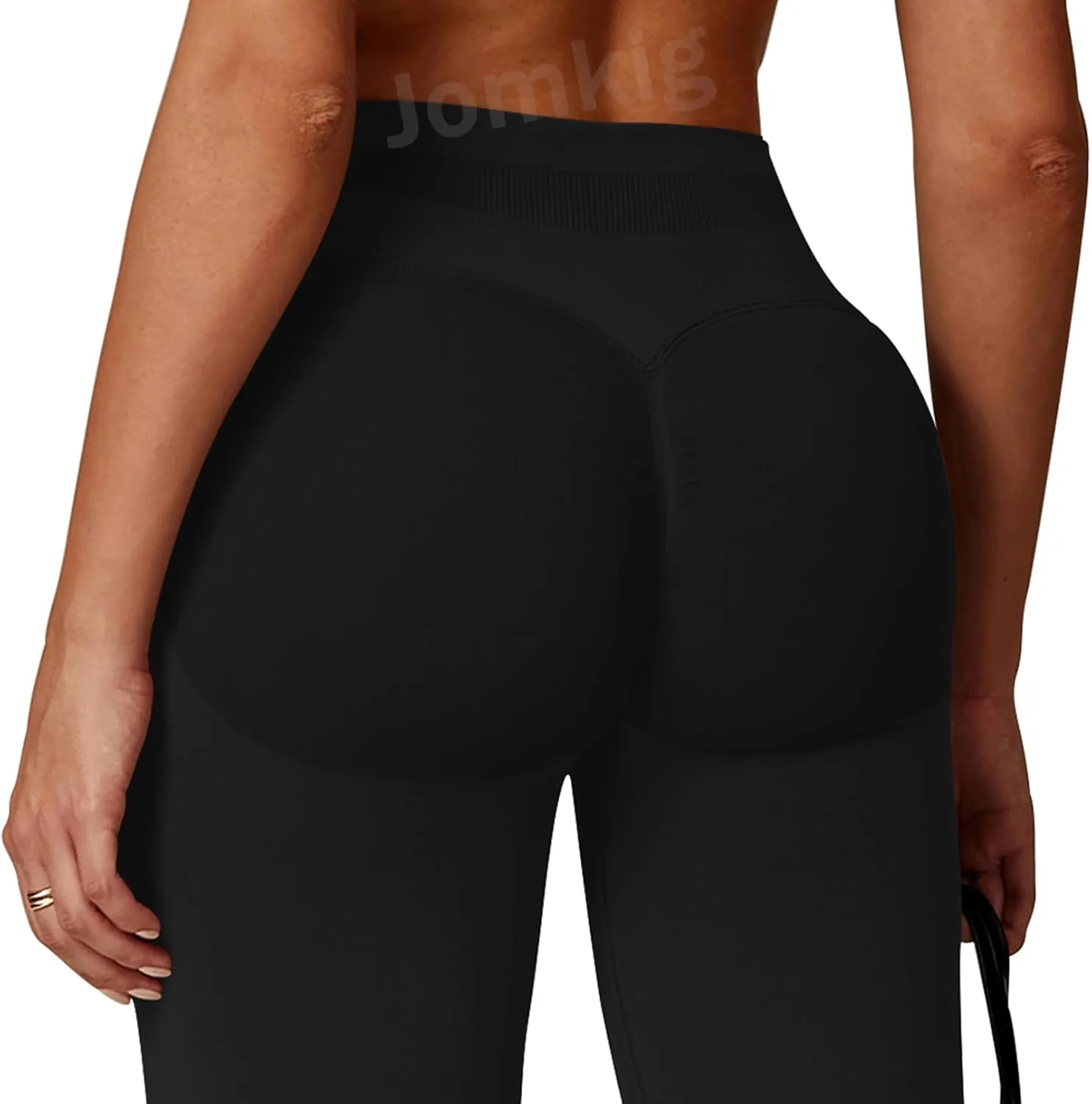 Womens Workout Leggings Seamless Tummy Control Yoga Pants Scrunch Butt Lifting Compression Gym Athletic Leggings