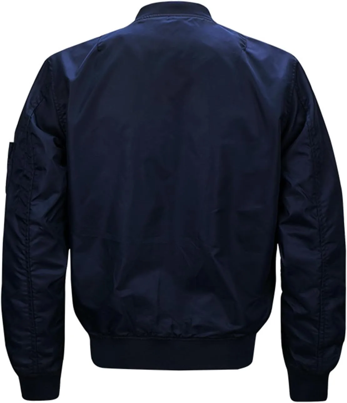 XIAXOGOOL Men's Varsity Jackets Plus Size Bomber Jacket Stand Collar Zip Up Diamond Quilted Jacket Winter Windbreaker Coat