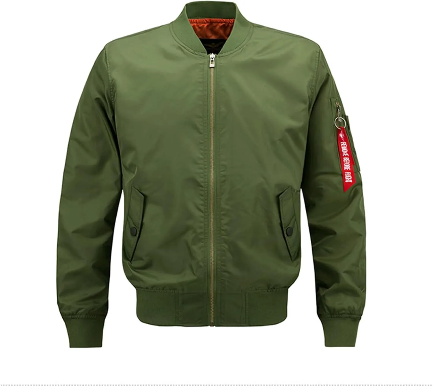 XIAXOGOOL Men's Varsity Jackets Plus Size Bomber Jacket Stand Collar Zip Up Diamond Quilted Jacket Winter Windbreaker Coat