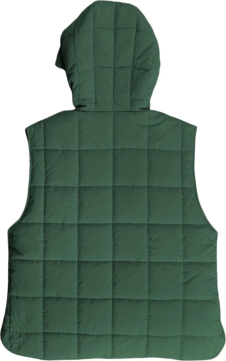 Yidarer Women's Oversized Pullover Puffer Vest Sleeveless Lightweight Warm Quilted Hooded Coat