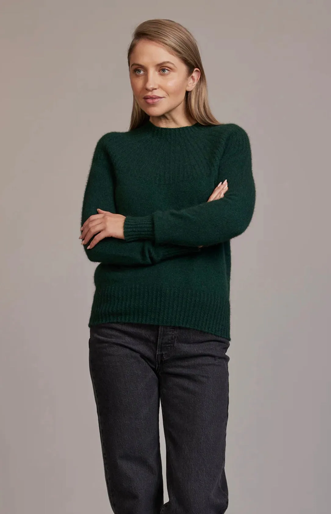 Yoke Neck Cable Jersey