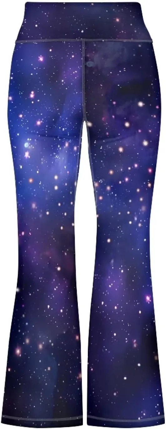 Ystardream Girls' Activewear Leggings Cute Flare Leggings for Girls Casual