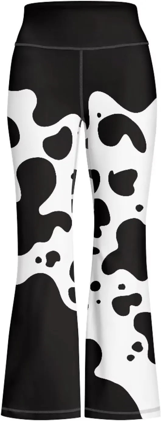 Ystardream Girls' Activewear Leggings Cute Flare Leggings for Girls Casual