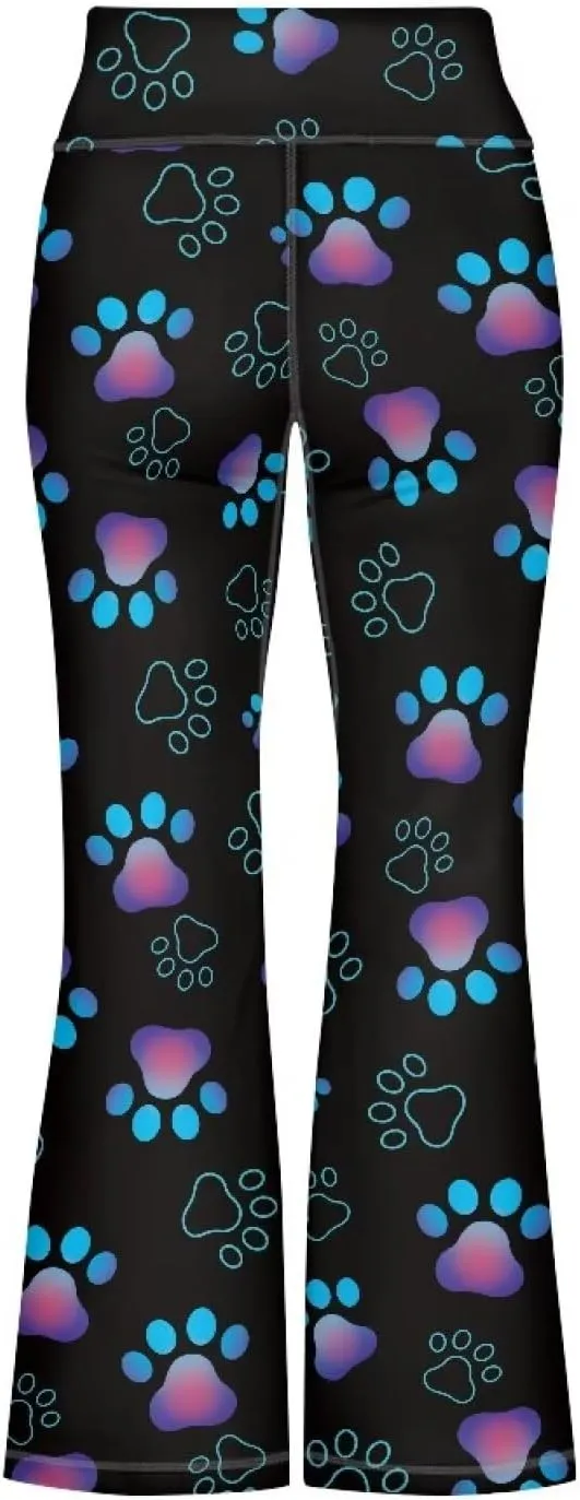 Ystardream Girls' Activewear Leggings Cute Flare Leggings for Girls Casual