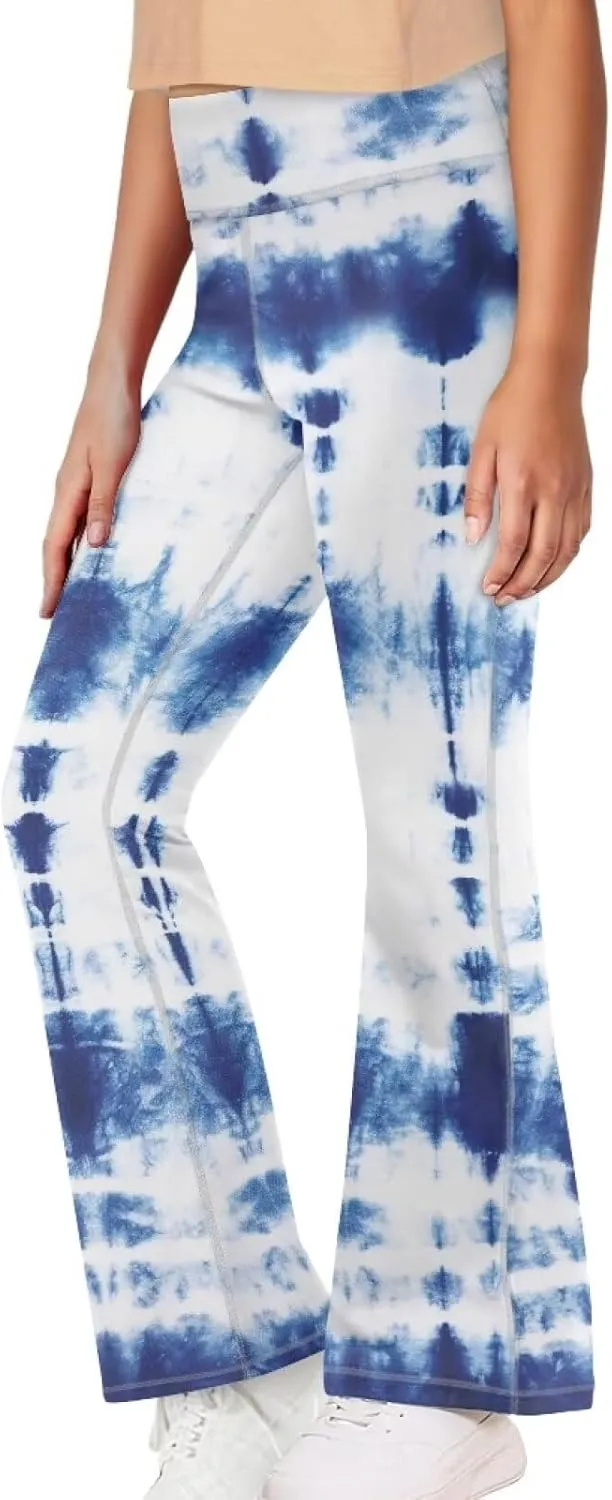 Ystardream Girls' Activewear Leggings Cute Flare Leggings for Girls Casual