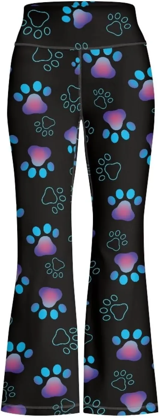 Ystardream Girls' Activewear Leggings Cute Flare Leggings for Girls Casual