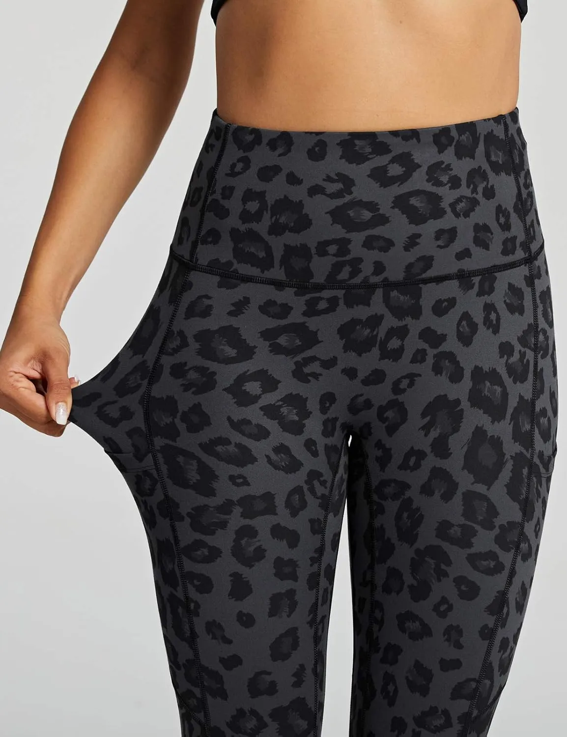 ZUTY 7/8 Workout Leggings for Women High Waisted Leggings with Pockets Squat Proof Yoga Ankle Leggings Plus Size 25"